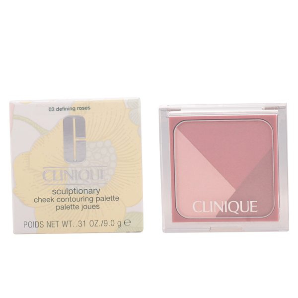 CLINIQUE SCULPTIONARY cheek contouring palette #03-defining roses