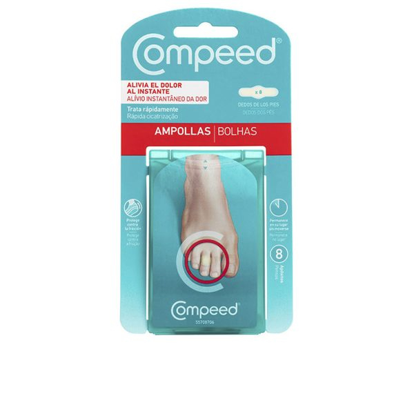 COMPEED BLISTERS between toes feet 8 dressings