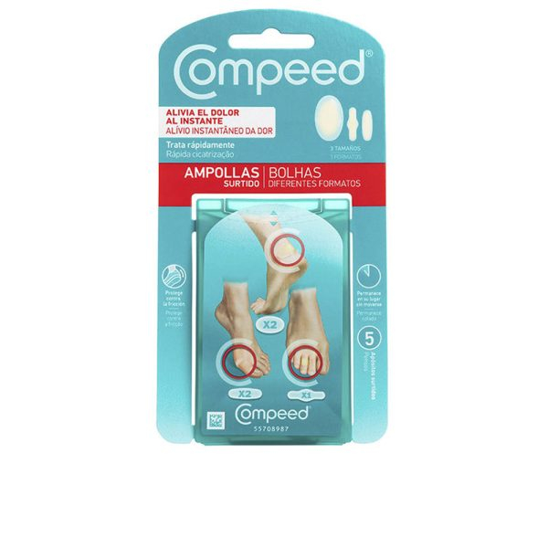 COMPEED AMPOULES assorted 3 sizes 5 dressings