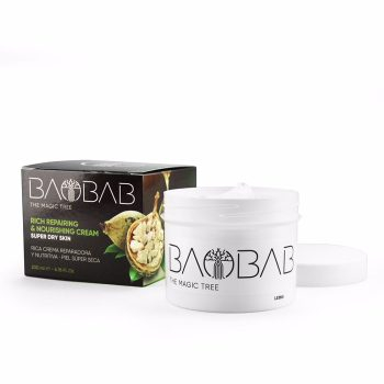 DIET ESTHETIC BAOBAB богат възстановяващ овлажнител-крем за супер суха кожа 200 мл