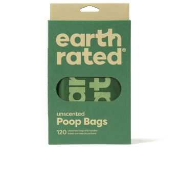 EARTH RATED BAGS ASAS mascota #sin parfüm 120 u