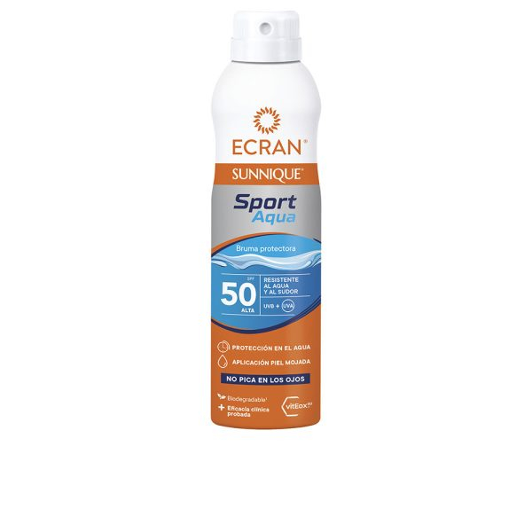 ECRAN ECRAN SUNNIQUE SPORT AQUA mist protectora SPF50+ 250 ml