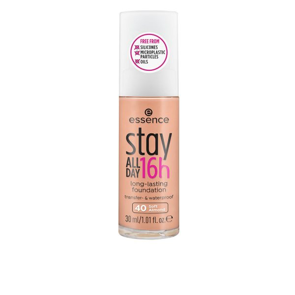 ESSENCE STAY ALL DAY 16H long-lasting make-up #40-soft almond 30 ml