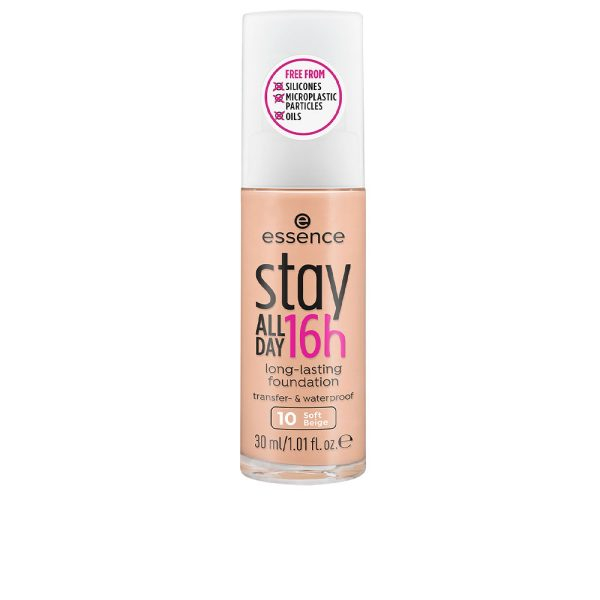 ESSENCE STAY ALL DAY 16H long-lasting make-up #10-soft beige