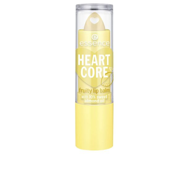 ESSENCE HEART CORE fruity lip balm #04-lucky lemon 3 gr