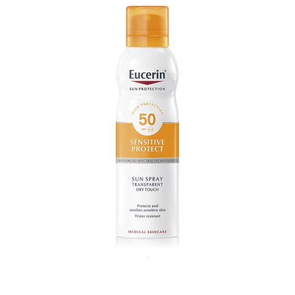 EUCERIN SENSITIVE PROTECT sun spray transparent dry touchSPF50