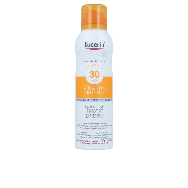 EUCERIN SENSITIVE PROTECT sun spray transparent dry touchSPF30