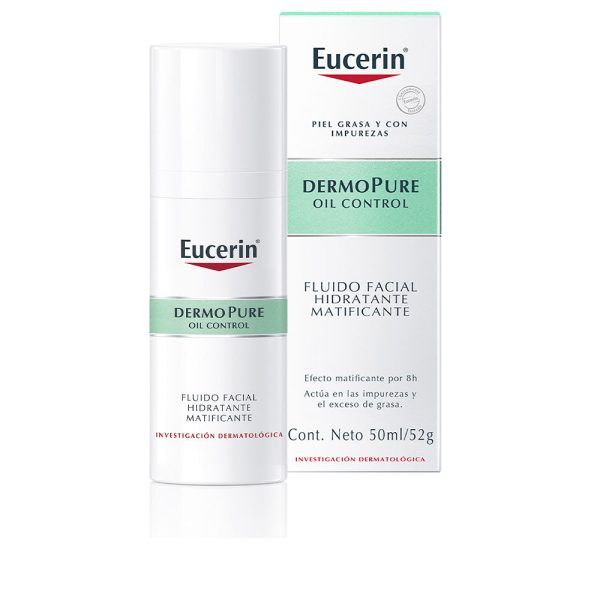 EUCERIN DERMOPURE oil control fluid facial moisturizing matificante 50 ml