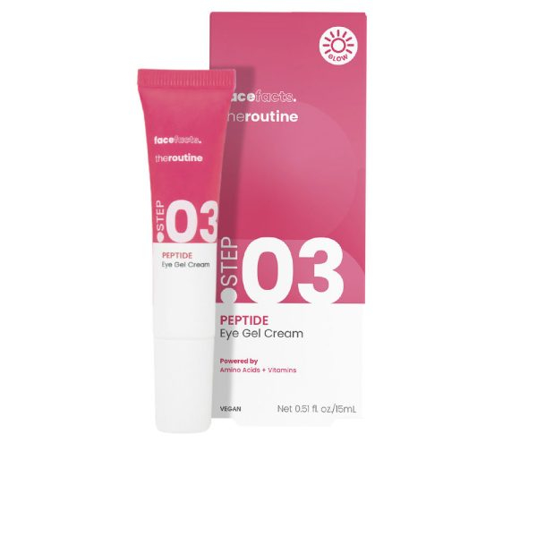 FACE FACTS THE ROUTINE eye gel cream #3-peptide 15ml