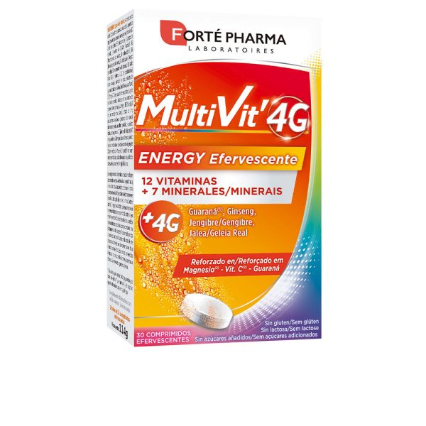 FORTÉ PHARMA MULTIVIT 4G energy efervescente 30 tablets