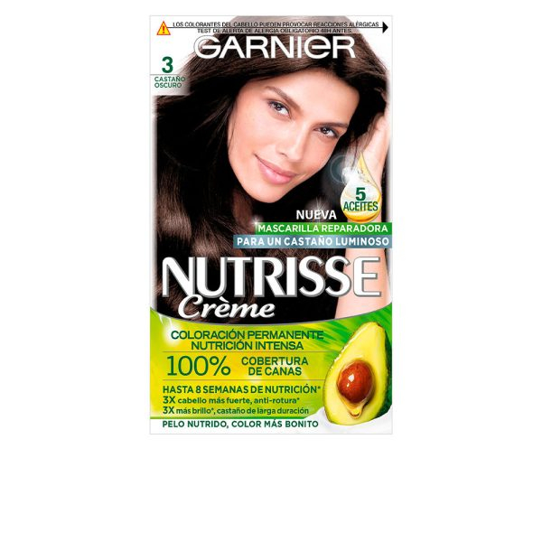 GARNIER NUTRISSE #3/30-dark chestnut 3 u