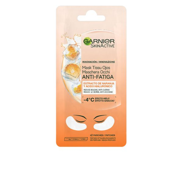 GARNIER SKINACTIVE mask tissu eyes antifatiga x 2 parches