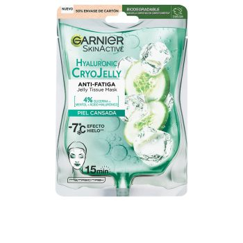 GARNIER HYALURONIC CRYOJELLY masque tissu anti-fatigue yeux 5 gr