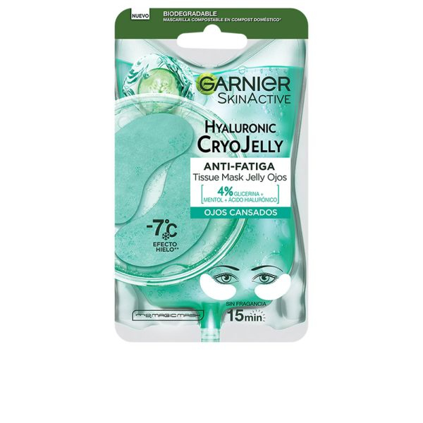 GARNIER HYALURONIC CRYOJELLY tissue mask anti-fatigue eyes 5 gr