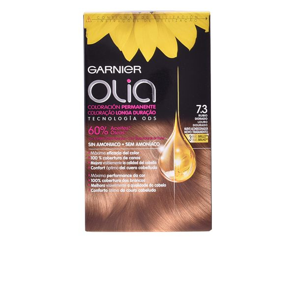 GARNIER OLIA dry  permanent color #7,3-golden dark blonde set