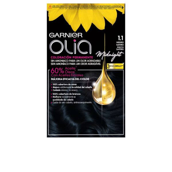 GARNIER OLIA Permanent Color #1,10 Black Sapphire 4 pcs