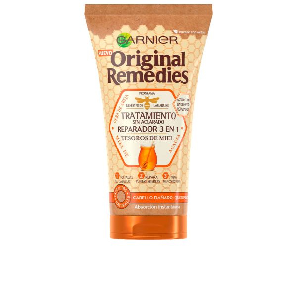 GARNIER ORIGINAL REMEDIES treatment without rinsing 3 in 1 tesoros de honey 150 ml