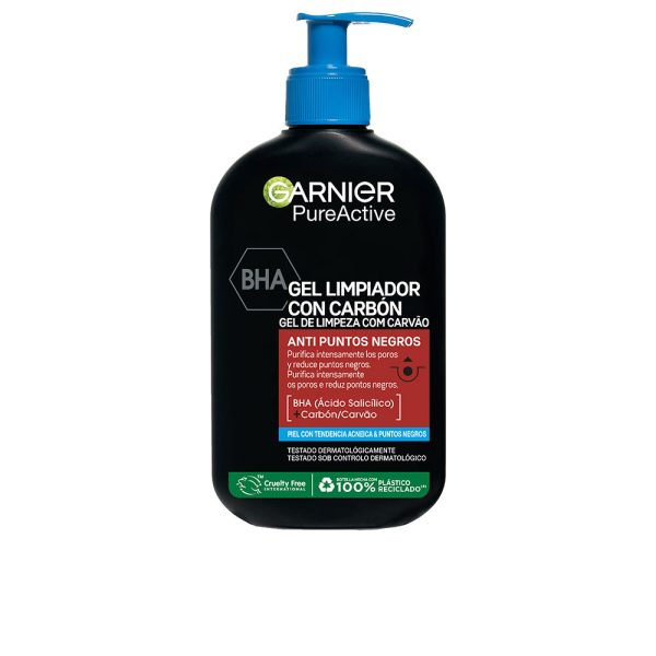 GARNIER PURE ACTIVE cleansing gel with charcoal 250 ml