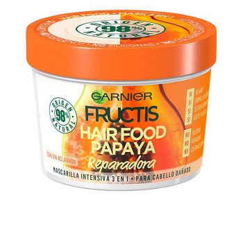 GARNIER FRUCTIS HAIR FOOD maschera riparatrice alla papaia 390 ml