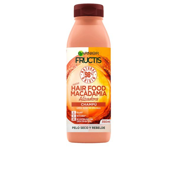 GARNIER FRUCTIS HAIR FOOD macadamia smoothing shampoo 350 ml