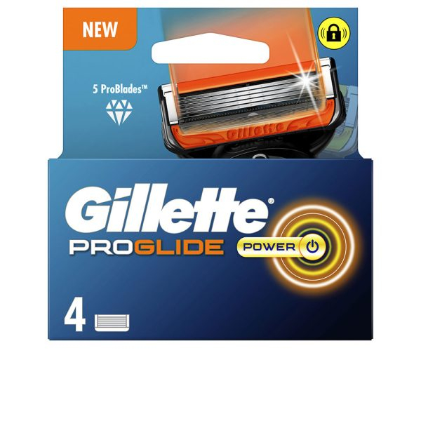 GILLETTE FUSION PROGLIDE POWER charger 4 refills