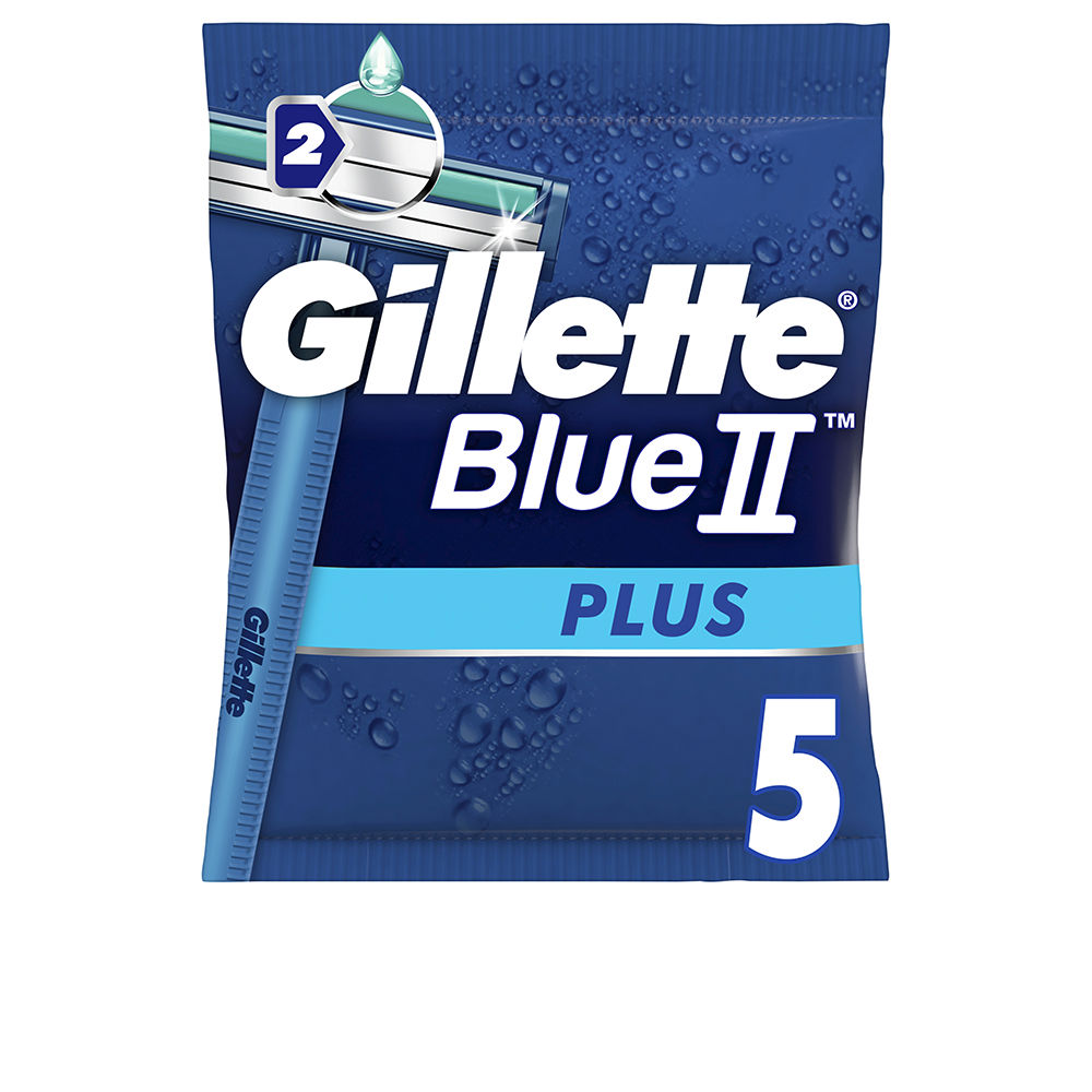 GILLETTE BLUE II PLUS Disposable Razor Blade 5 U | ASASA | The Right ...