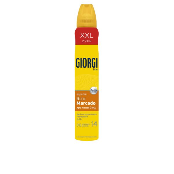 GIORGI LINE CURLS MARCADOS fixing foam m?todo curly n?4 250 ml