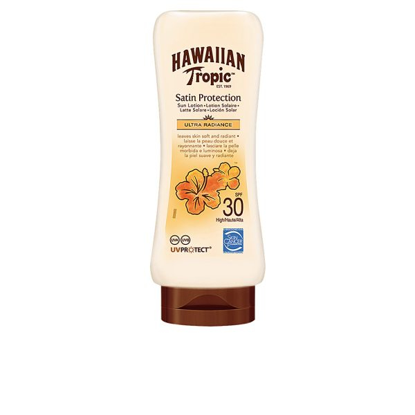 HAWAIIAN TROPIC SATIN ultra radiance sun lotion SPF30 180 ml