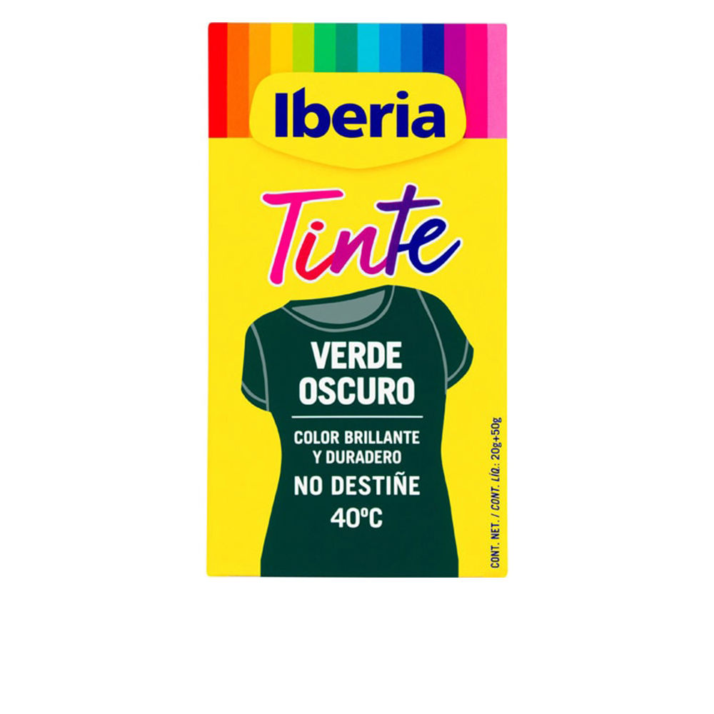 IBERIA IBERIA CLOTHING DYE colorfast 40? #dark green 70 gr IBERIA IBERIA CLOTHING DYE colorfast 40? #dark green 70 gr