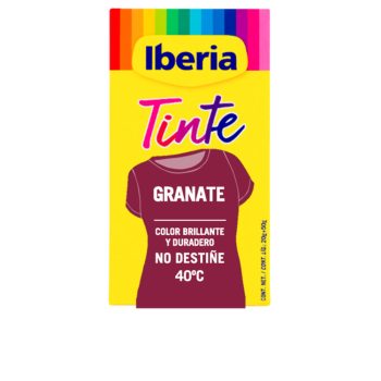 IBERIA IBERIA CLOTHING DYE colorfast 40? #garnet 70 gr IBERIA IBERIA CLOTHING DYE colorfast 40? #garnet 70 gr
