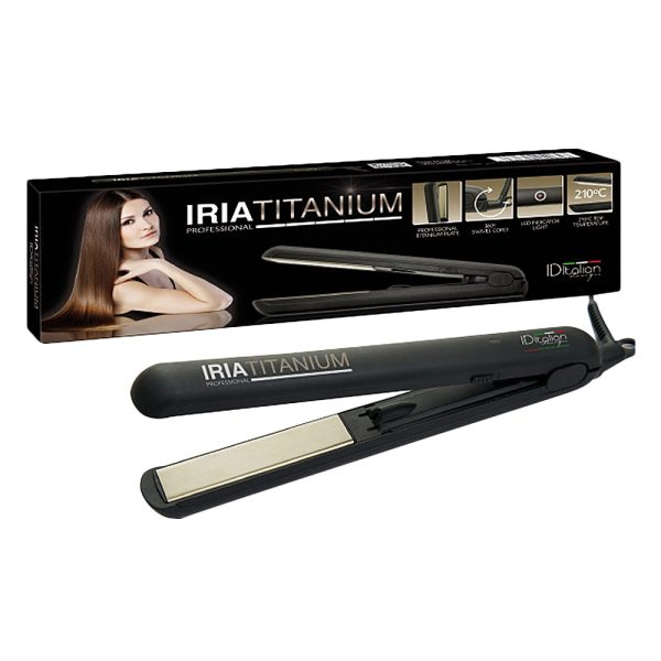 ID ITALIAN IRIA TITANIUM plancha profesional 1 u