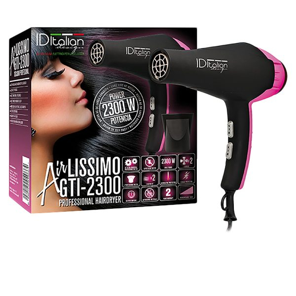 ID ITALIAN AIRLISSIMO GTI 2300 secador #rosa 1 u