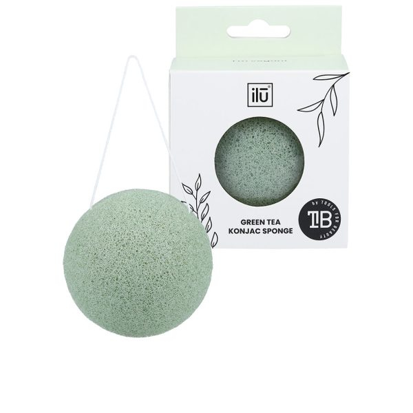 ILŪ Éponge KONJAC #Thé Vert 1 u