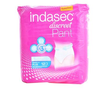 INDASEC PANT PLUS talla grande 12 u INDASEC PANT PLUS talla grande 12 u
