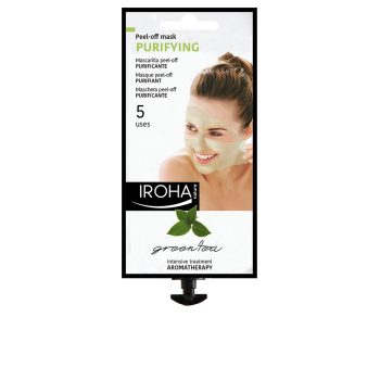 IROHA PEEL-OFF MASK Thé vert purifiant 5 utilisations IROHA PEEL-OFF MASK Thé vert purifiant 5 utilisations
