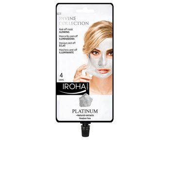 IROHA PLATINUM masque peel-off éclat 4 utilisations