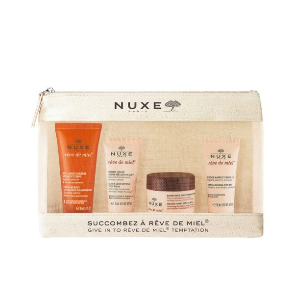 NUXE R?VE DE MIEL DERMATOLOGICAL CLEANSING GEL LOT 5 pz