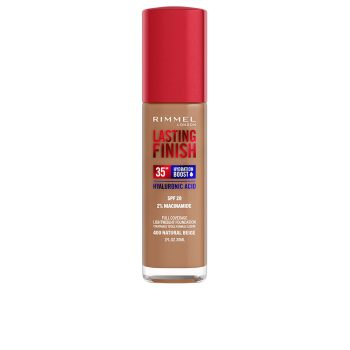 RIMMEL LONDON LASTING FINISH hidratacijos stiprinimas SPF20 #400-Natural Beige 30 ml
