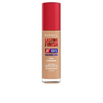 RIMMEL LONDON LASTING FINISH hidratacijos stiprinimas SPF20 #210-Golden Beige 30 ml