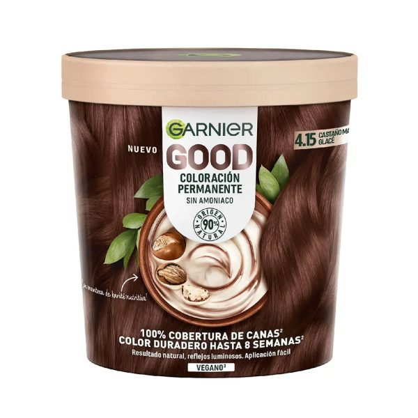 GARNIER GOOD permanent color #4.15 chestnut glacé