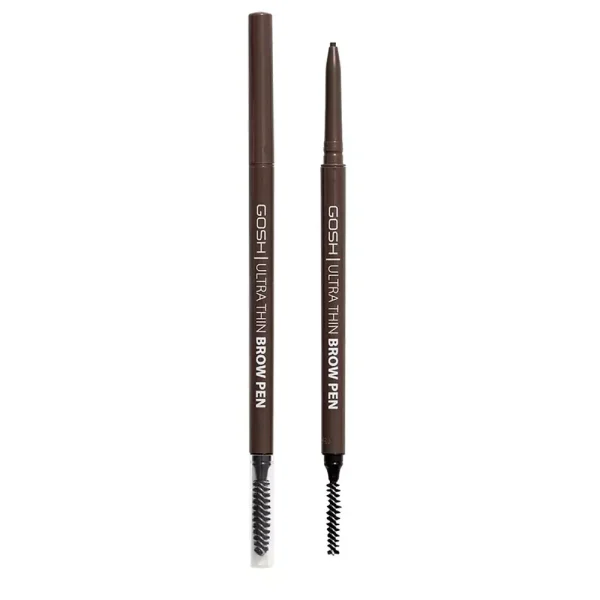 GOSH ULTRA THIN brow pen #dark brown