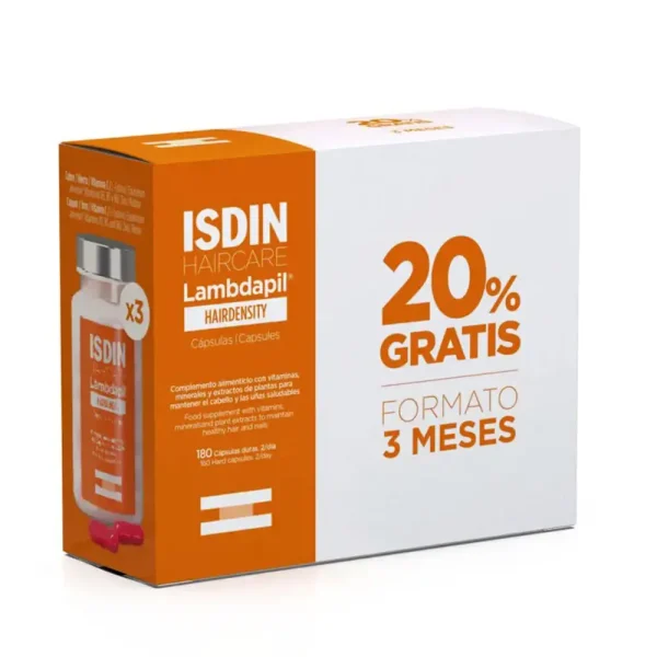 ISDIN LAMBDAPIL hairsensity 180 capsules