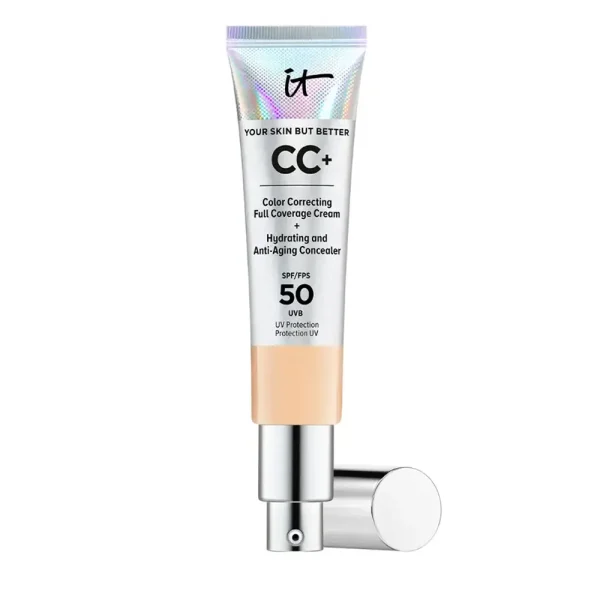 IT COSMETICS YOUR SKIN BUT BETTER CC+ cream foundation SPF50+ #neutral medium