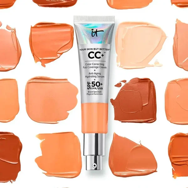 IT COSMETICS YOUR SKIN BUT BETTER CC+ cream foundation SPF50+ #neutral tan