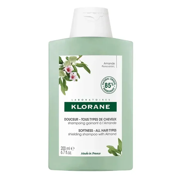 KLORANE A LA ALMENDRA shampoo softness and tone 200 ml