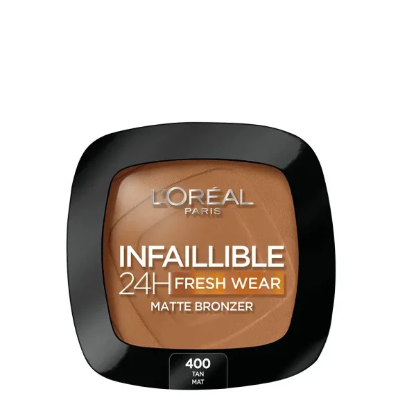 L'ORÉAL PARIS INFAILLIBLE 24H fresh wear matte bronzer #400-tan doré