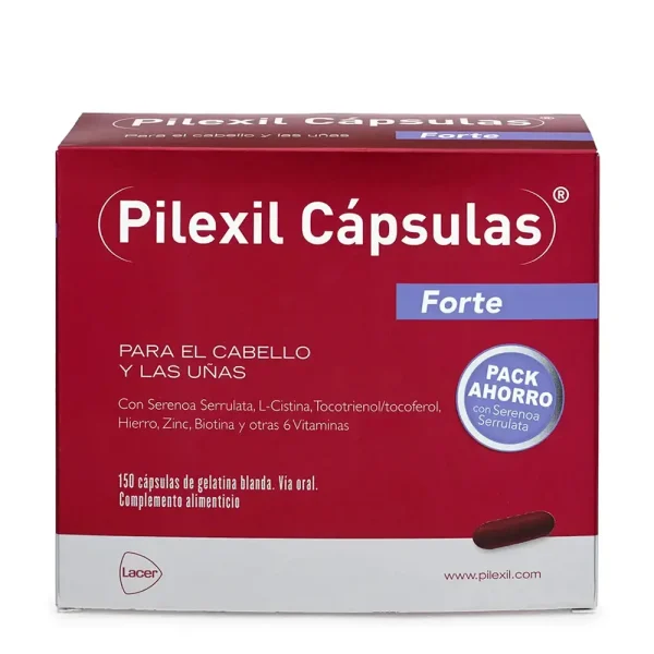 PILEXIL FORTE hair and nails 150 capsules