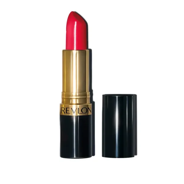 REVLON SUPER LUSTROUS lipstick #740-certainly red