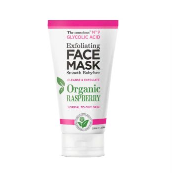 <span class="notranslate">THE CONSCIOUS GLYCOLIC ACID</span> exfoliating face mask organic raspberry 50 ml THE CONSCIOUS GLYCOLIC ACID exfoliating face mask organic raspberry 50 ml