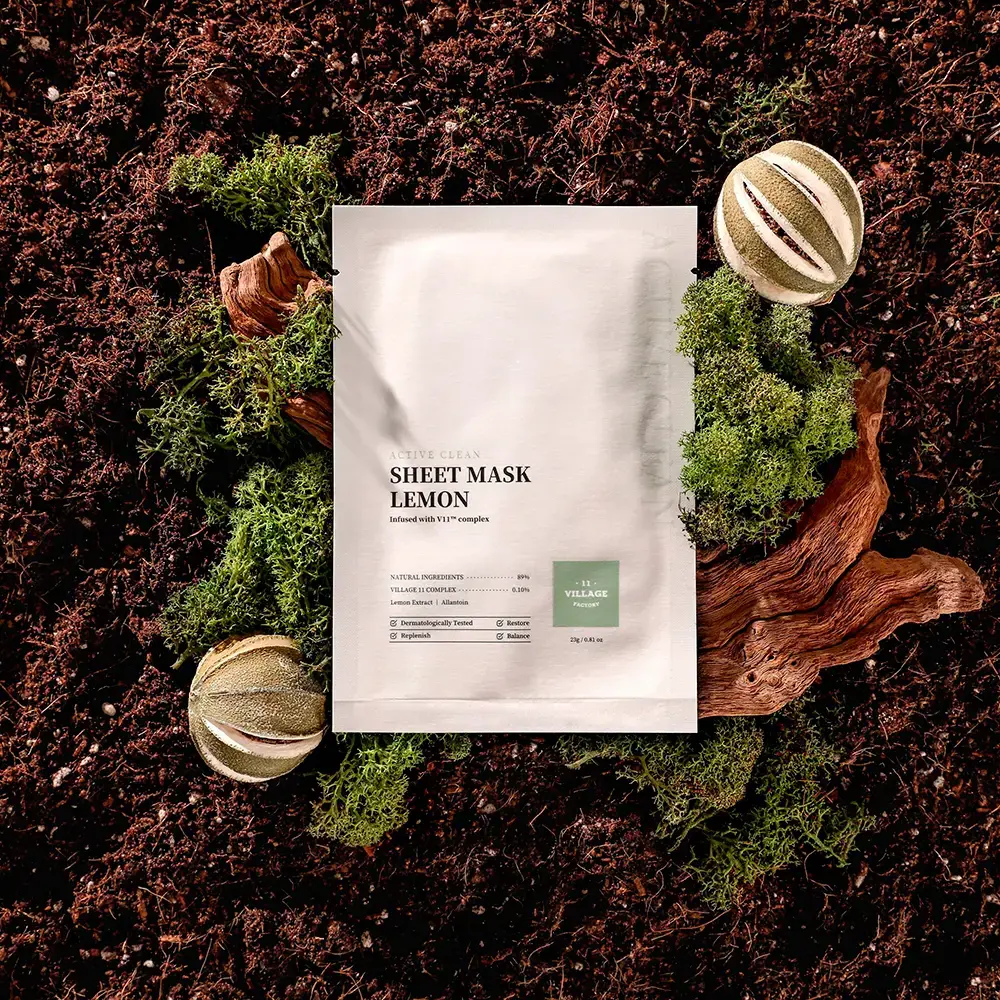 VILLAGE 11 ACTIVE CLEAN arkkinaamio sitruuna 23 gr